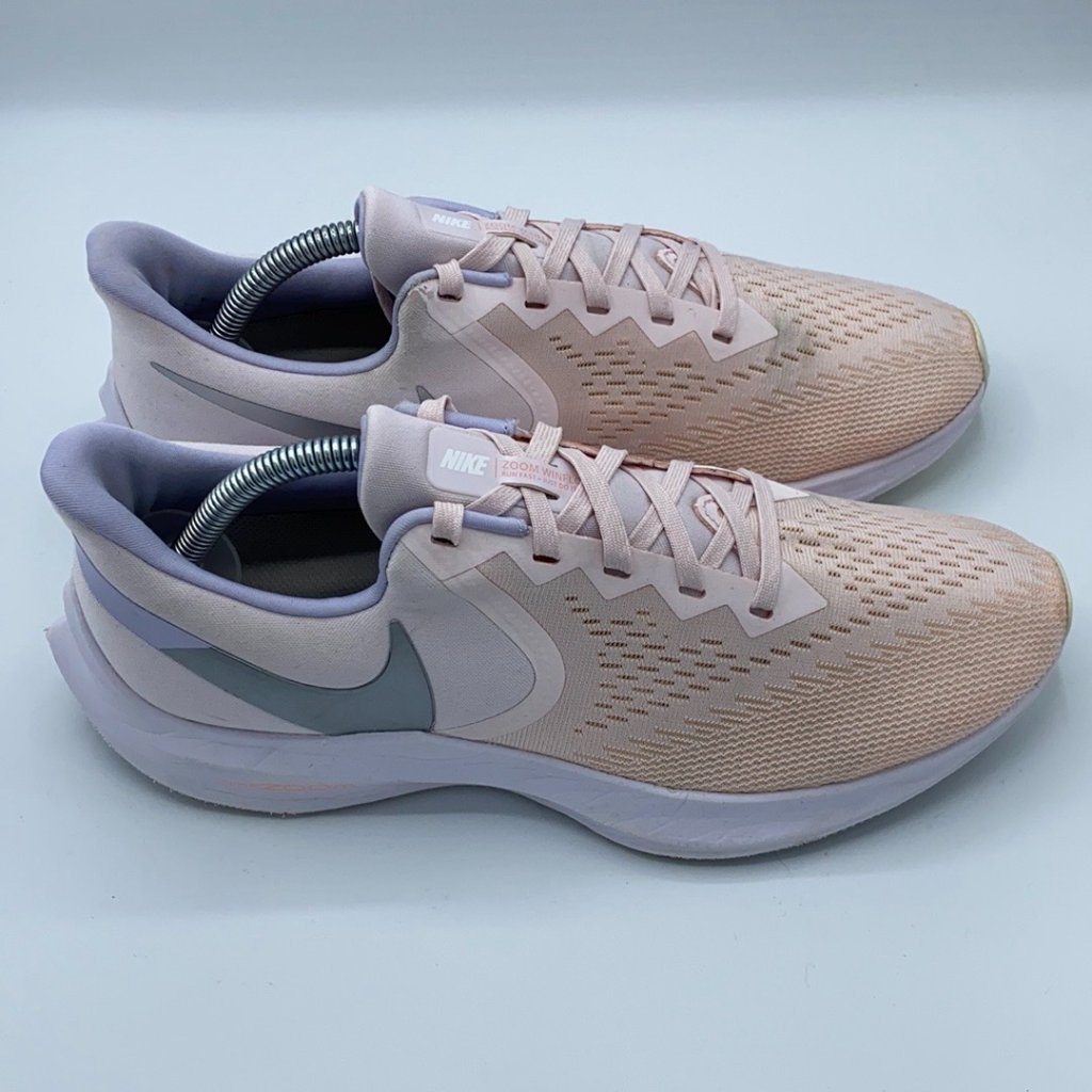 Nike Zoom Winflo 6 Peach Athletic Sneakers
